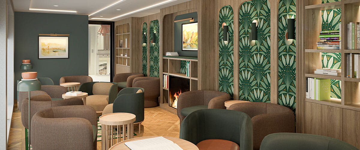 The Lorelei Lounge on Spirit of the Moselle